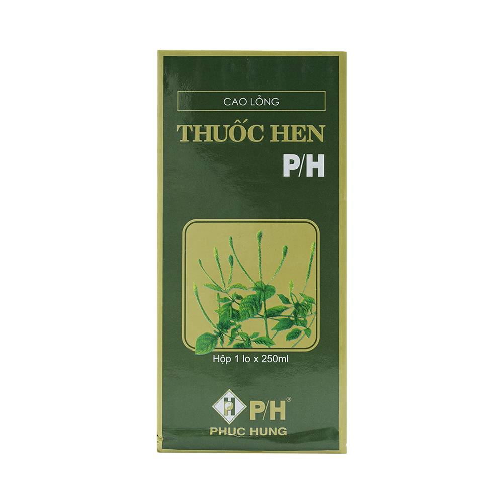 Cao lỏng thuốc hen P/H điều trị các thể hen phế quản (250ml)