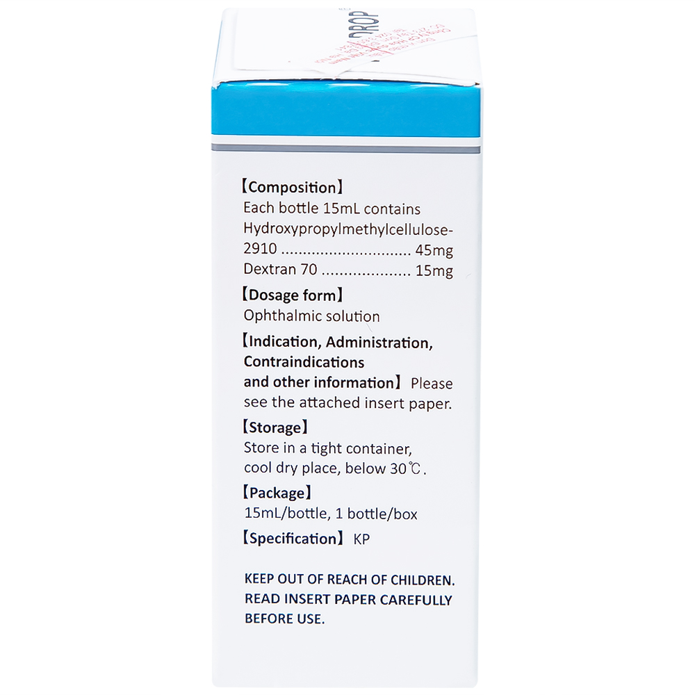 Thuốc nhỏ mắt Telodrop Hanlim điều trị chứng khô mắt (15ml)