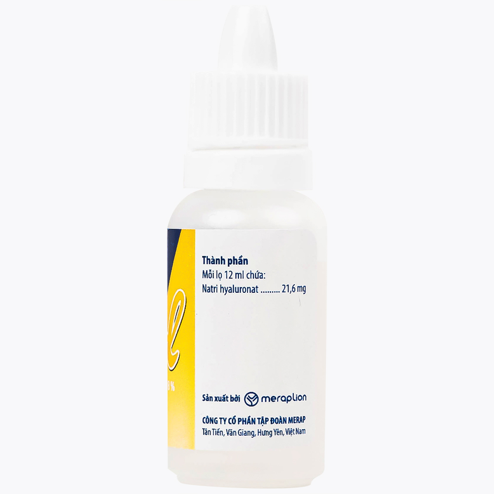 Thuốc nhỏ mắt Vitol 12ml Merap dùng cho các tình trạng khô mắt