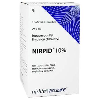 Thuốc Nirpid 10% Aculife bổ sung năng lượng và các acid béo (250ml)