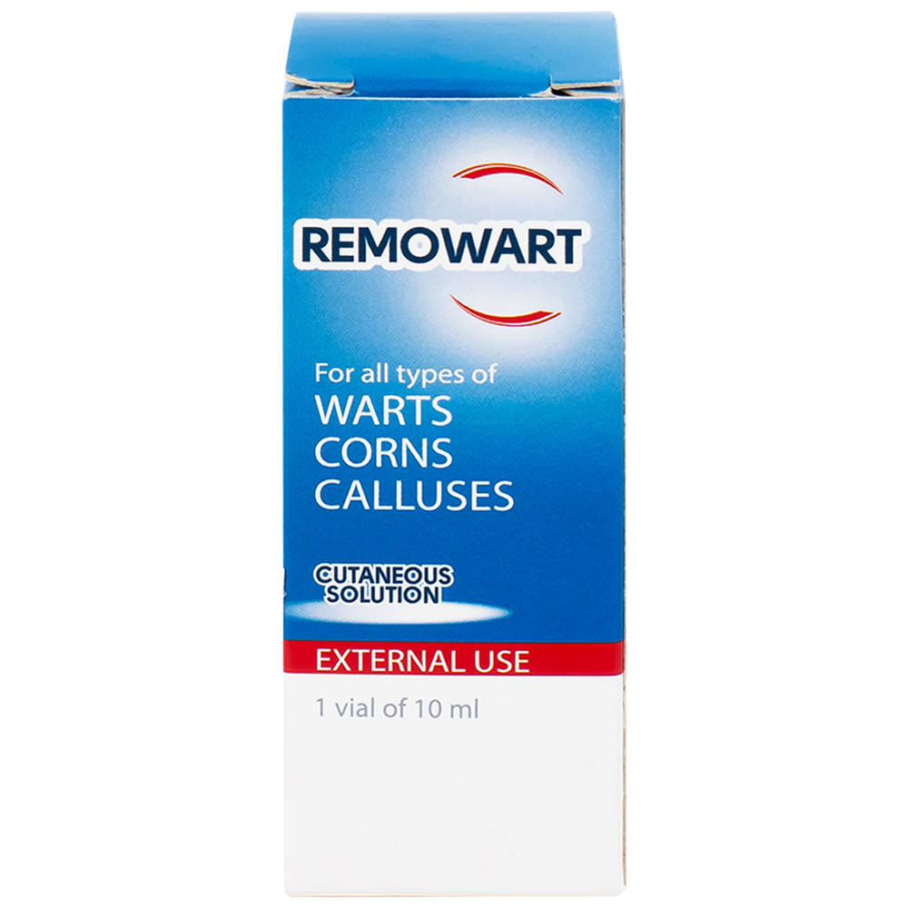 Dung dịch bôi ngoài da Remowart Farmalabor điều trị mụn cóc, chai chân và chai sần trên da (10ml)