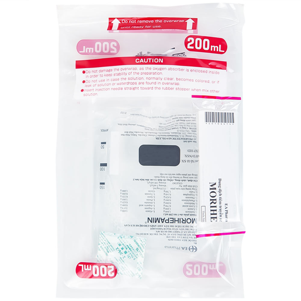 Dung dịch truyền Morihepamin Ajinomoto điều trị hội chứng não gan (200ml) 