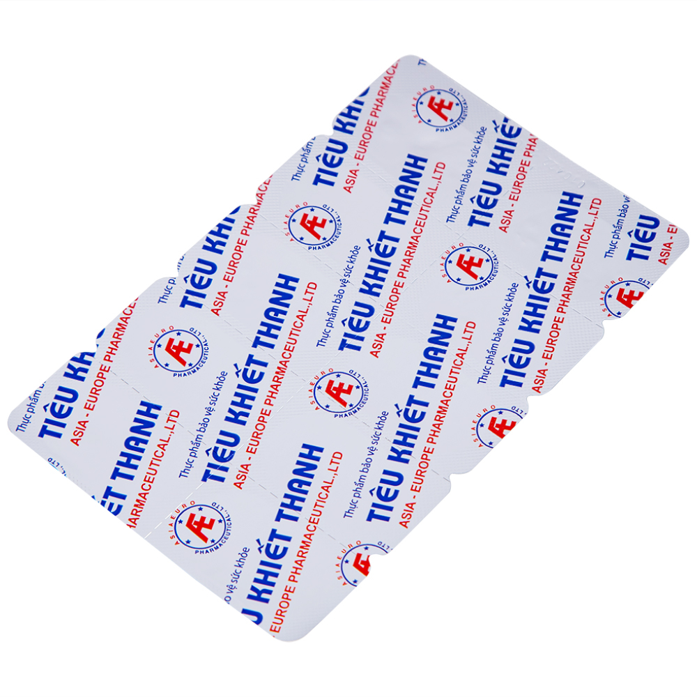 Viên uống Giảm ho Tiêu Khiết Thanh Á Âu (3 vỉ x 10 viên)