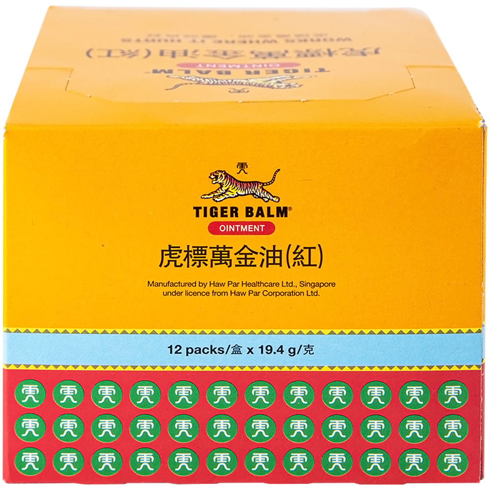 Thuốc mỡ Tiger Balm Red Ointment Haw Par giảm đau và nhức cơ, bong gân (19,4g)
