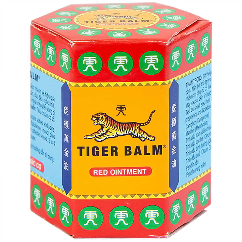 Thuốc mỡ Tiger Balm Red Ointment Haw Par giảm đau và nhức cơ, bong gân (30g)