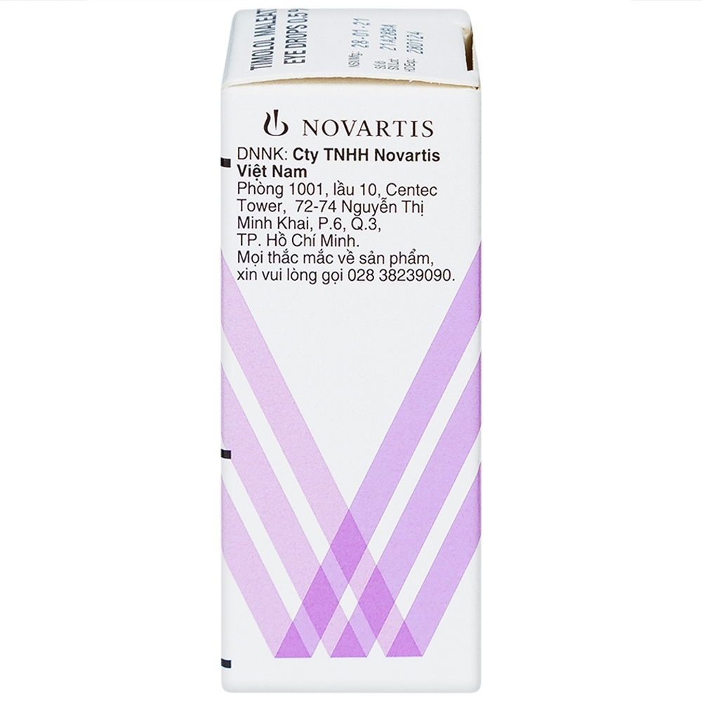 Dung dịch nhỏ mắt Timolol Maleate Eye Drops 0.5% Alcon điều trị tăng nhãn áp (5ml)
