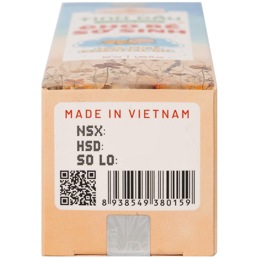 Tinh dầu cho bé sơ sinh Thảo Nguyên giúp phòng ngừa cảm lạnh, phòng gió, làm ấm phổi (50ml)