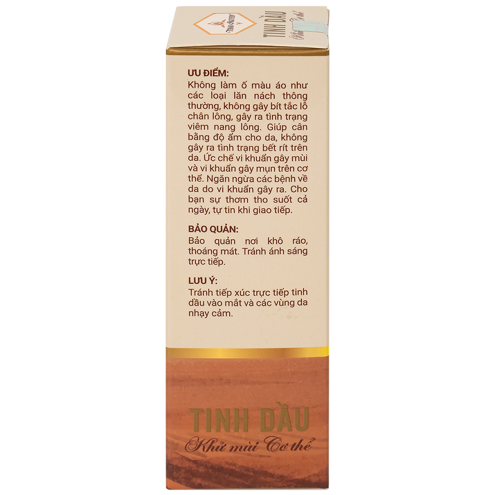 Tinh dầu khử mùi cơ thể Thảo Nguyên giúp cân bằng độ ẩm cho da (50ml)