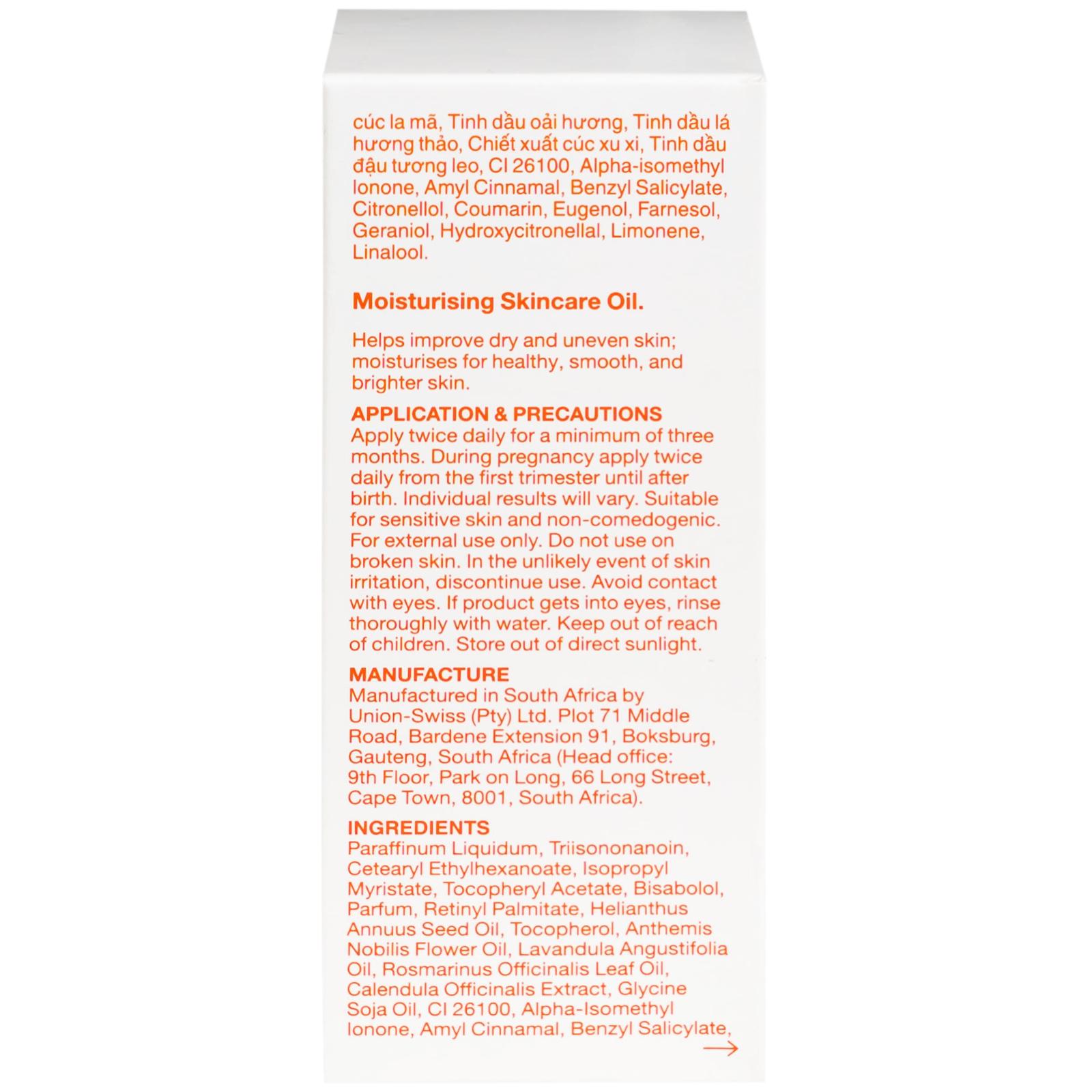 Dầu dưỡng da Bio-Oil Specialist Skincare Oil chăm sóc da bị sẹo, vết rạn, da không đều màu (60ml)