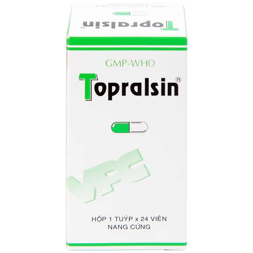 Thuốc Topralsin Pharimexco điều trị triệu chứng ho khan (24 viên)