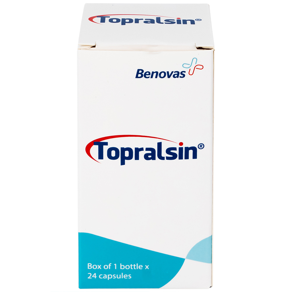 Thuốc Topralsin Benovas điều trị triệu chứng ho khan, ho do dị ứng và kích ứng (24 viên)
