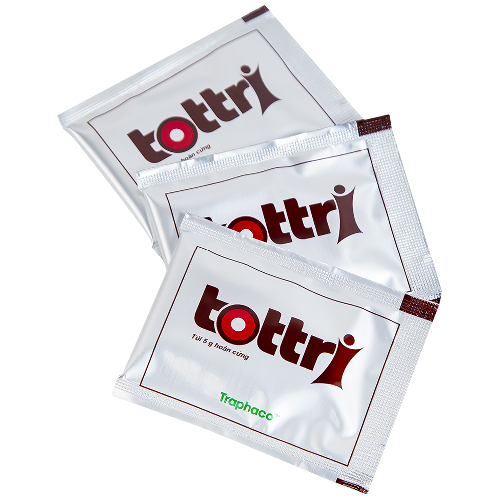 Thuốc Tottri Traphaco điều trị chảy máu khi đại tiện, đau rát (15 túi x 5g)