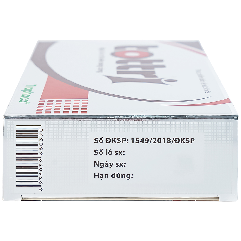 Viên hỗ trợ làm giảm triệu chứng trĩ nội, trĩ ngoại Tottri Traphaco (3 vỉ x 10 viên)