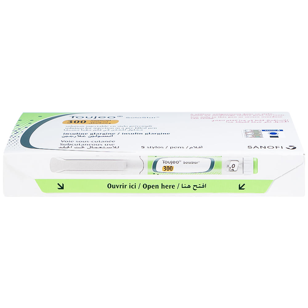 Thuốc tiêm Toujeo Solostar 300U/ml Sanofi điều trị đái tháo đường (5 cây)