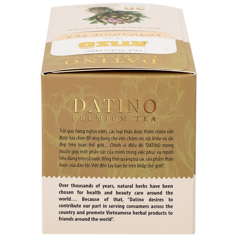 Trà Thảo Mộc Atiso Datino Premium Tea (20 túi lọc x 2g)