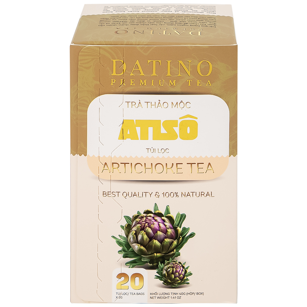 Trà Thảo Mộc Atiso Datino Premium Tea (20 túi lọc x 2g)
