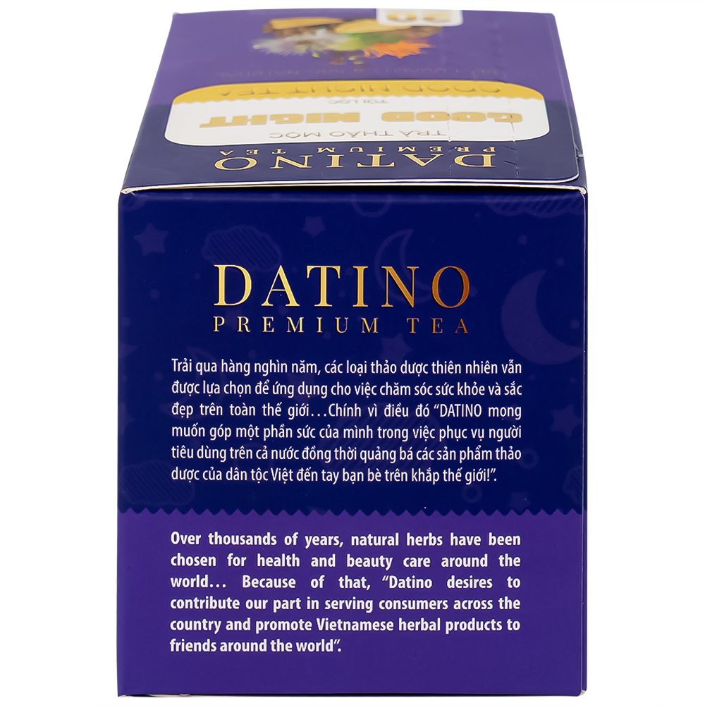 Trà Thảo Mộc Good Night Datino Premium Tea (20 túi lọc x 2g)
