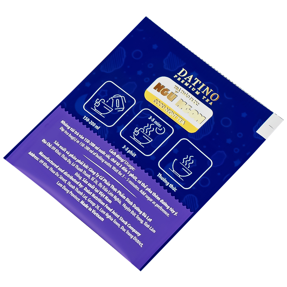 Trà Thảo Mộc Good Night Datino Premium Tea (20 túi lọc x 2g)
