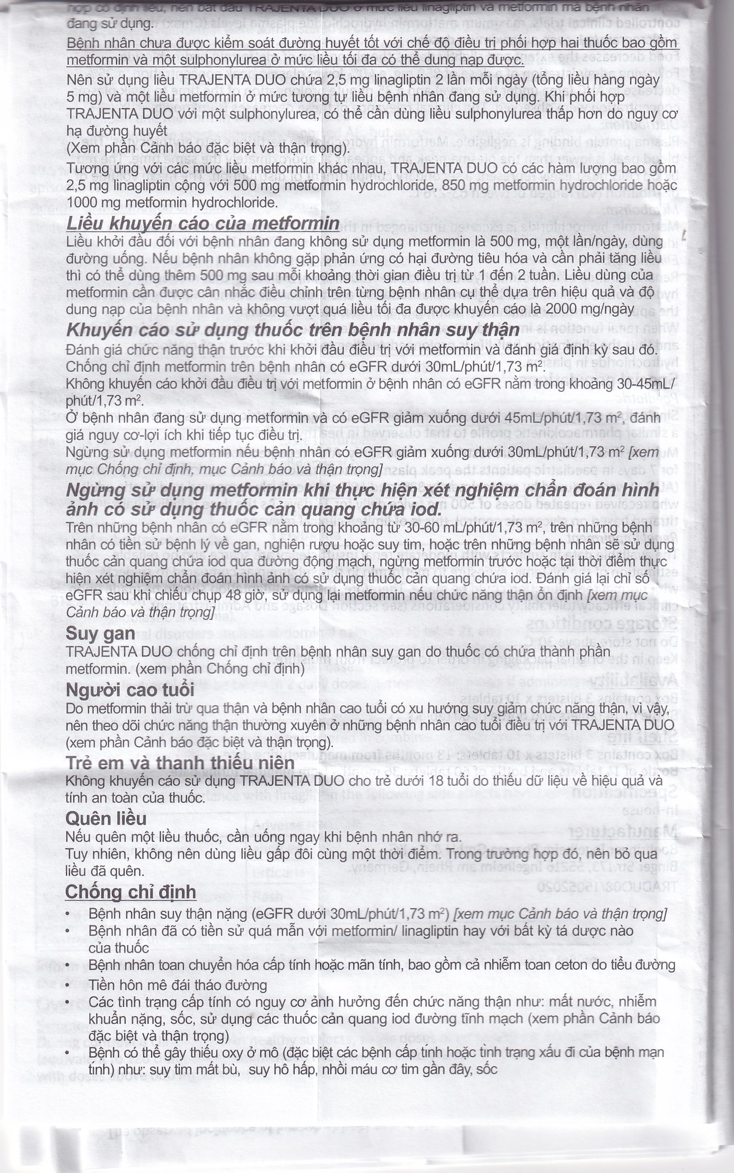 Thuốc Trajenta Duo 2.5mg/850mg Boehringer điều trị đái tháo đường típ 2 (14 viên)