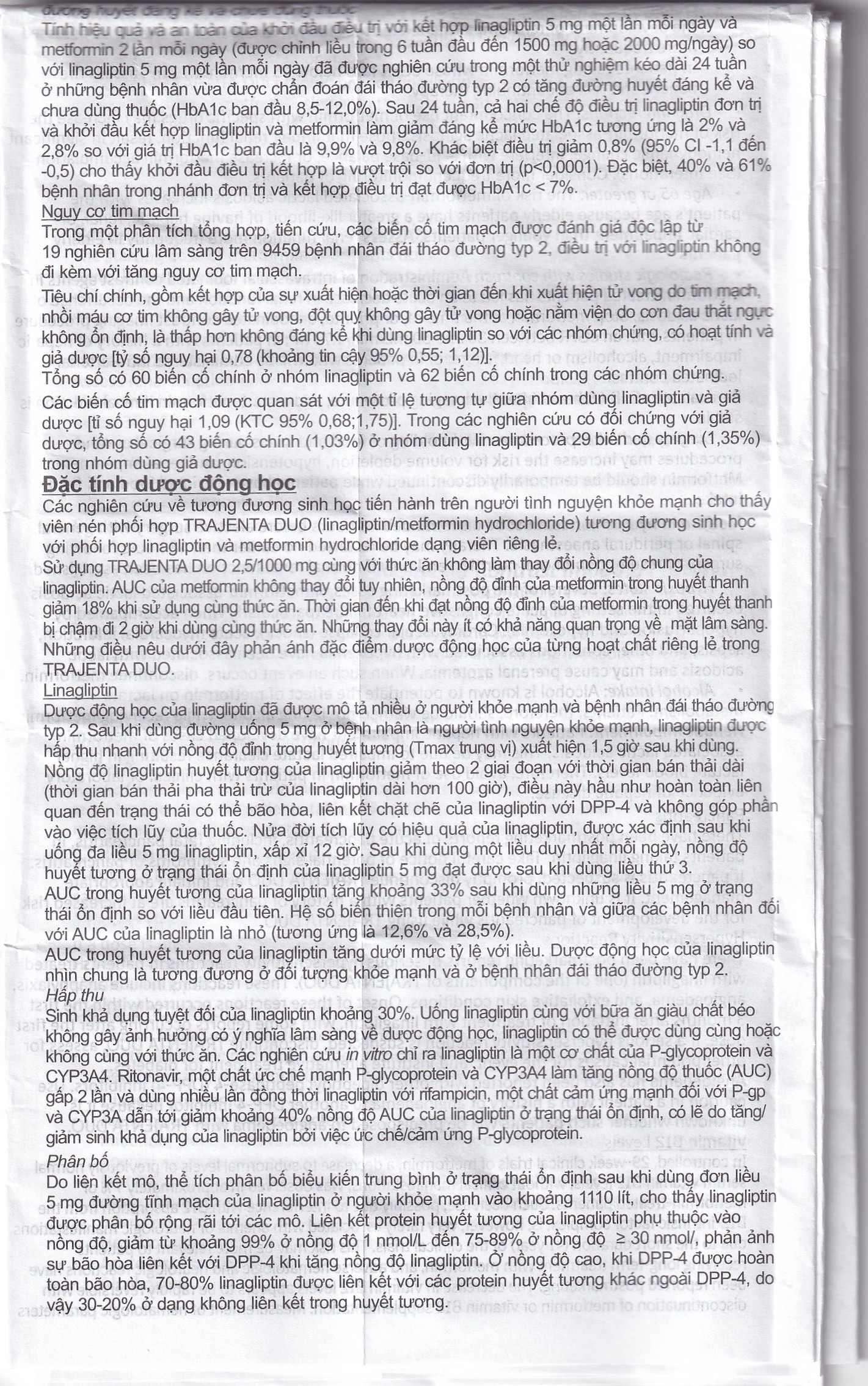 Thuốc Trajenta Duo 2.5mg/850mg Boehringer điều trị đái tháo đường típ 2 (14 viên)