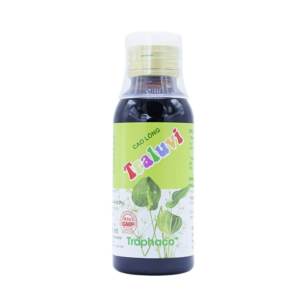 Cao Lỏng Traluvi Traphaco điều trị biếng ăn, ra mồ hôi trộm (100ml)