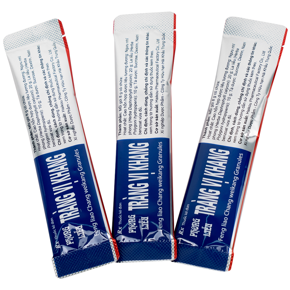 Cốm Phong Liễu Tràng Vị Khang 8g Haikou điều trị viêm đại tràng mãn tính (6 gói)