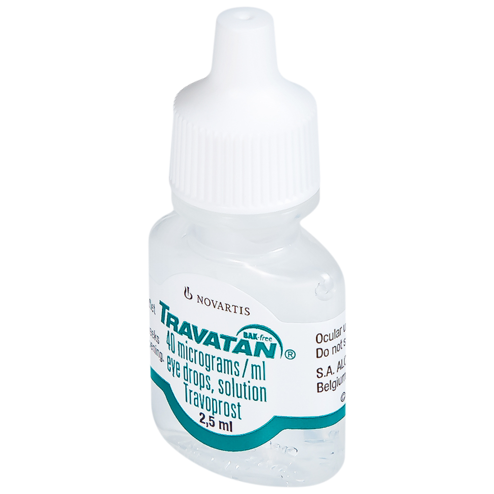 Thuốc nhỏ mắt Travatan Novartis làm giãn nhãn áp (2,5ml)