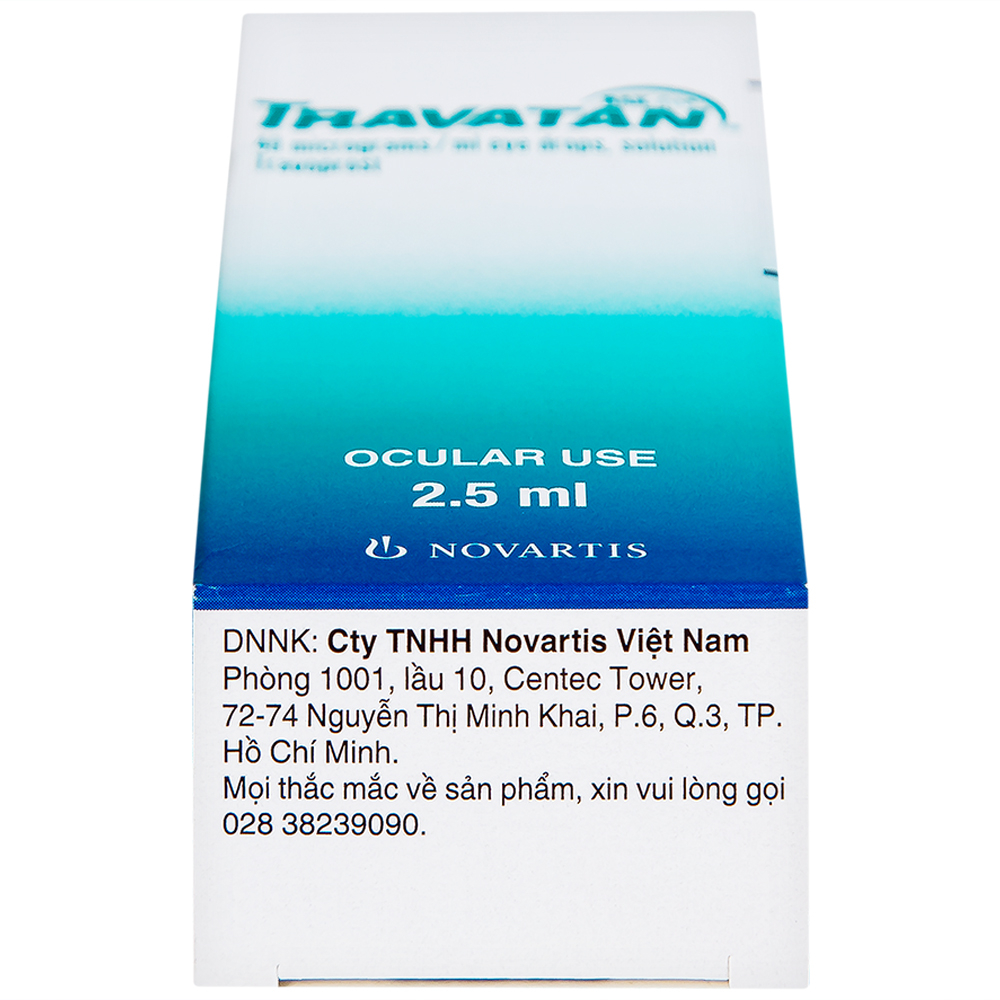 Thuốc nhỏ mắt Travatan Novartis làm giãn nhãn áp (2,5ml)