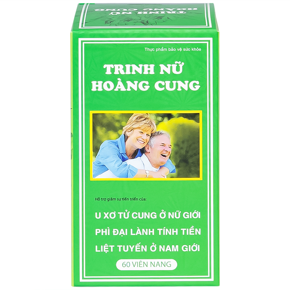Viên hỗ trợ giảm sự tiến triển của u xơ tử cung Trinh Nữ Hoàng Cung Dolexphar (60 viên)