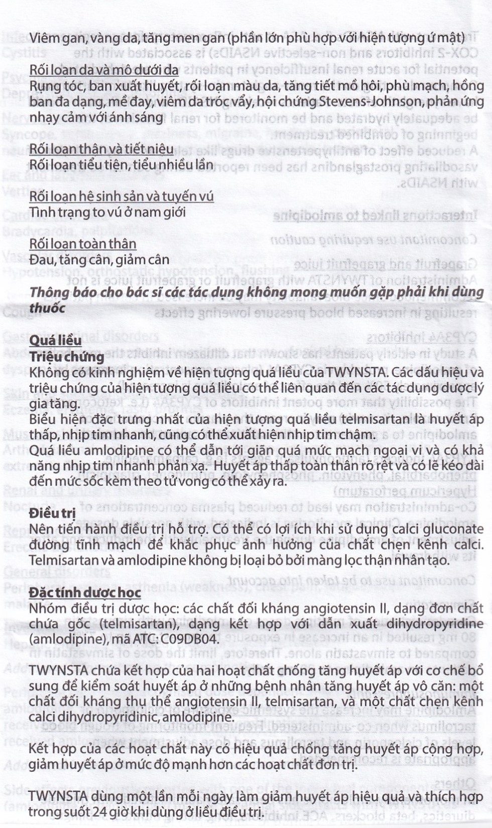 Thuốc Twynsta 40mg/5mg Boehringer điều trị tăng huyết áp vô căn (14 vỉ x 7 viên)