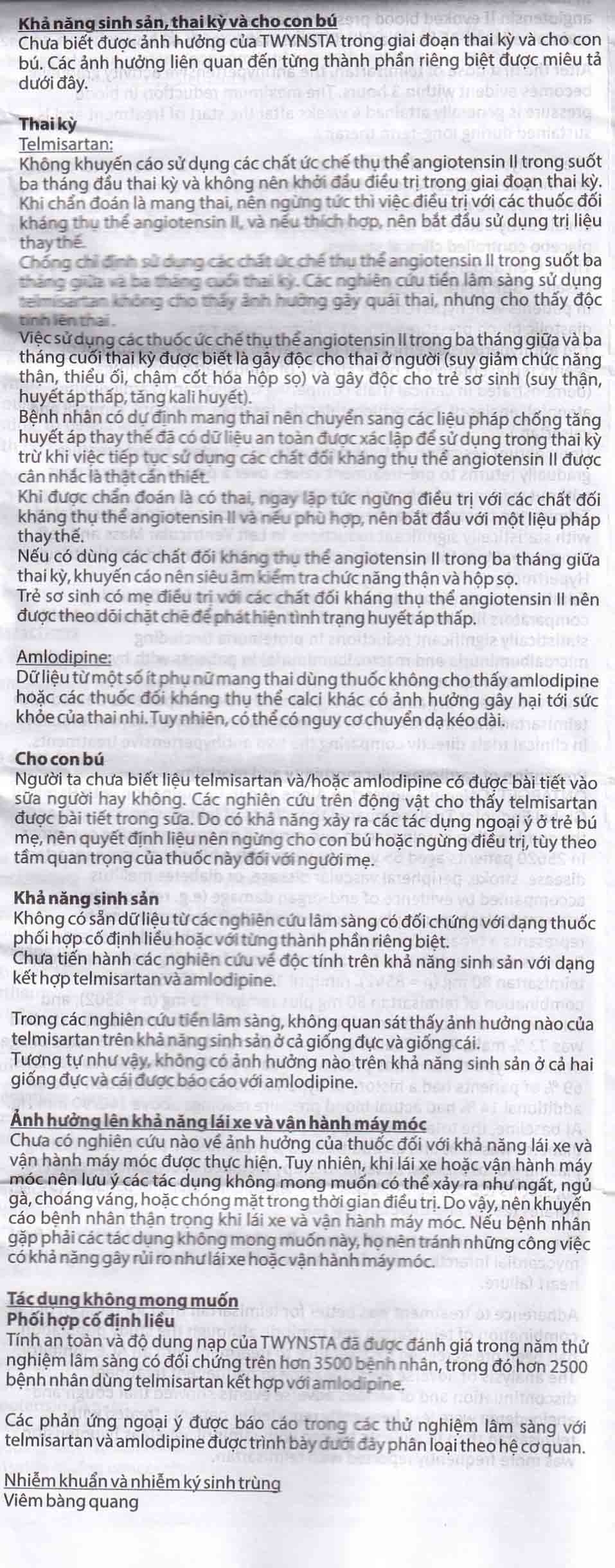 Thuốc Twynsta 80mg/5mg Boehringer điều trị tăng huyết áp vô căn (14 vỉ x 7 viên)