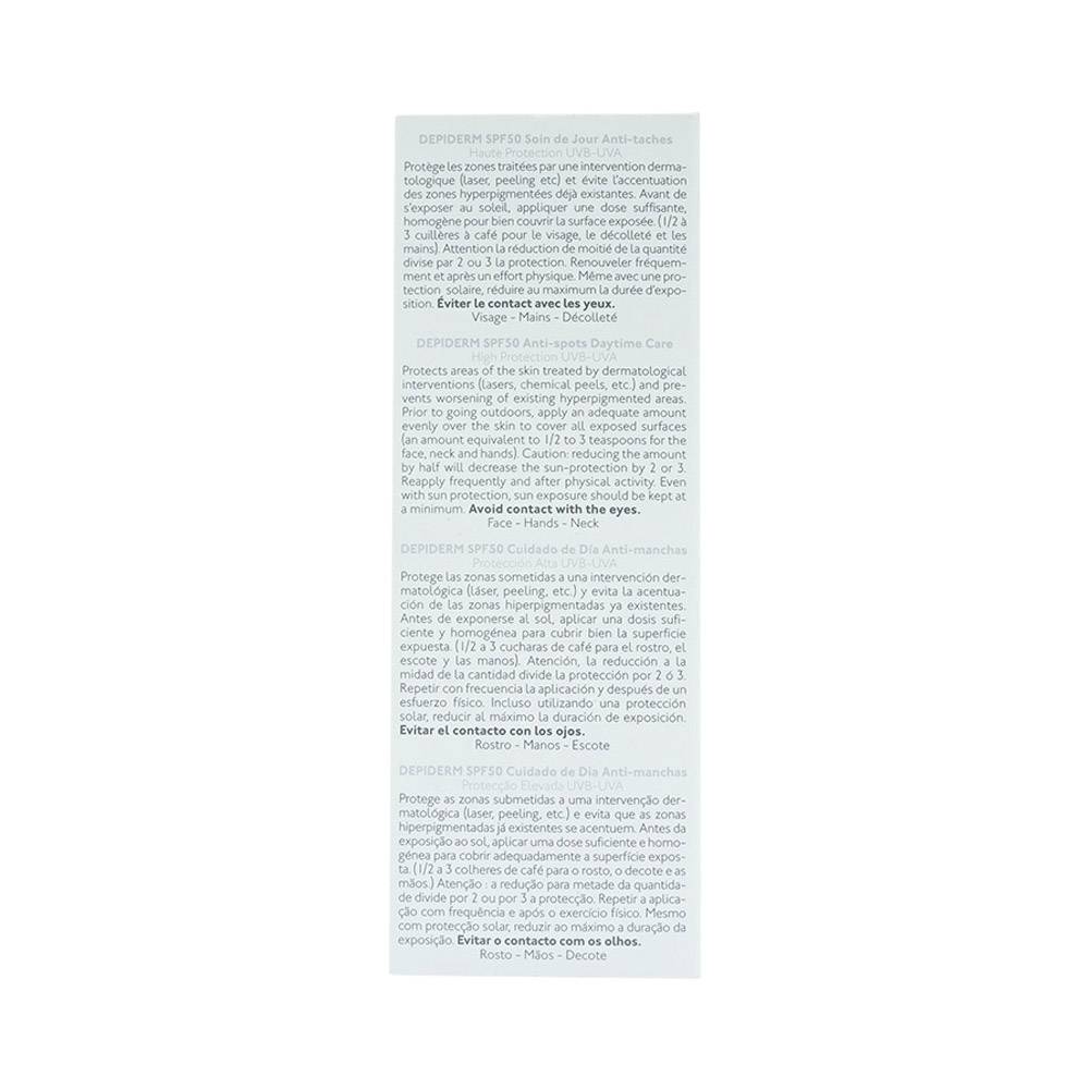 Kem chăm sóc da ban ngày ngăn ngừa nám, tàn nhang Uriage Depiderm SPF50 (30ml)