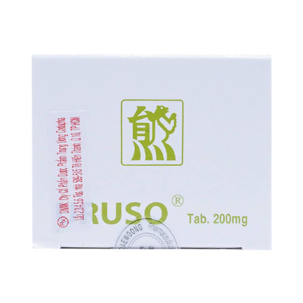 Thuốc Uruso Tab. 200mg Daewoong điều trị sỏi mật (10 vỉ x 10 viên)