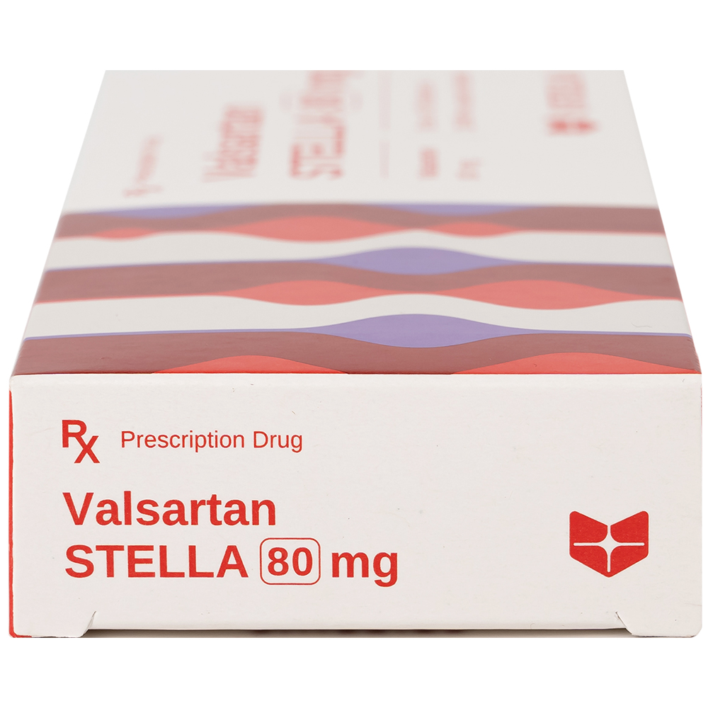 Thuốc Vansartan 80mg Stella điều trị tăng huyết áp, suy tim (3 vỉ x 10 viên)