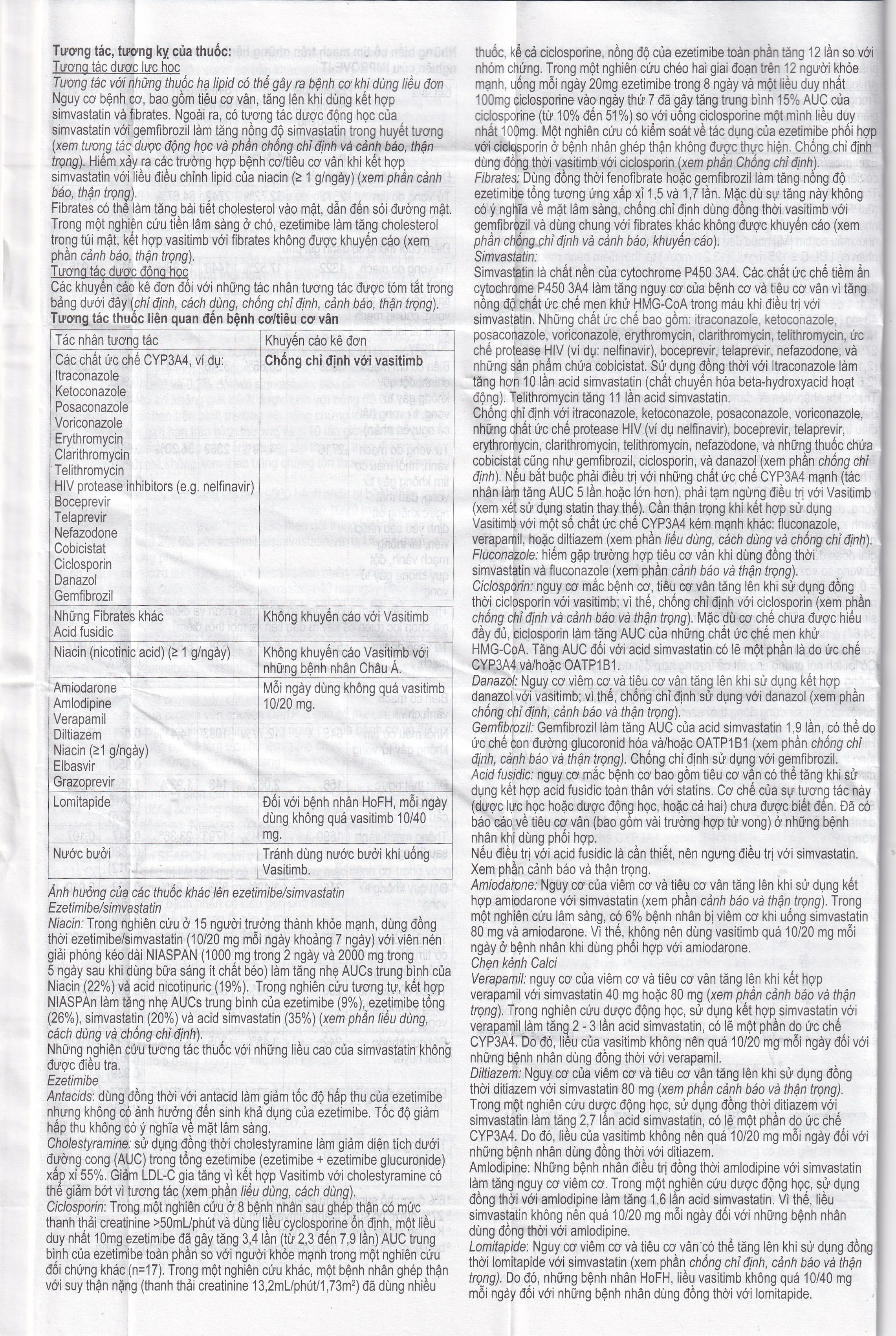 Thuốc Vasitimb 10mg/20mg tablets Krka giúp phòng bệnh tim, điều trị tăng cholesterol máu, máu đồng hợp tử gia đình (3 vỉ x 10 viên)