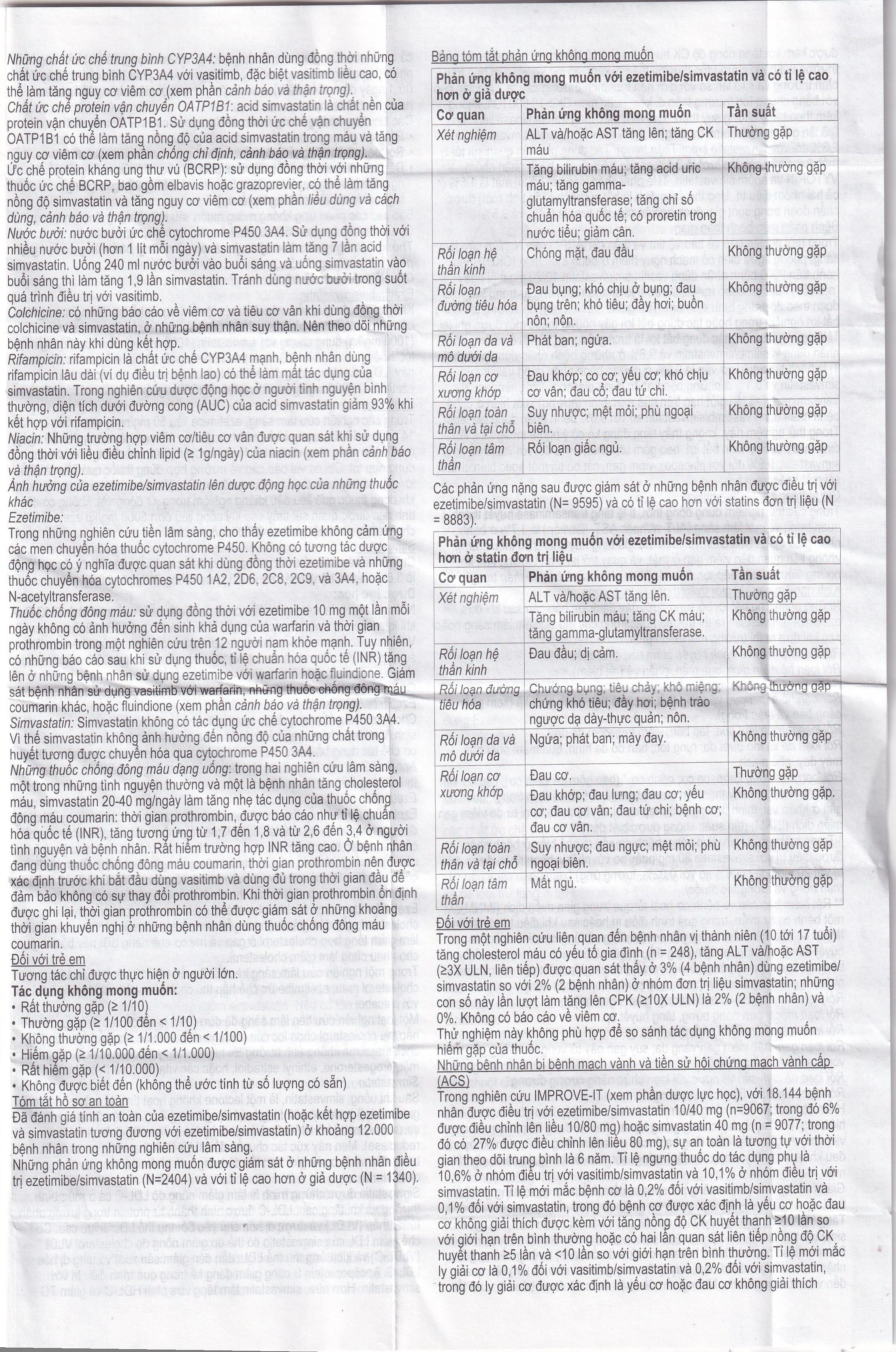 Thuốc Vasitimb 10mg/20mg tablets Krka giúp phòng bệnh tim, điều trị tăng cholesterol máu, máu đồng hợp tử gia đình (3 vỉ x 10 viên)