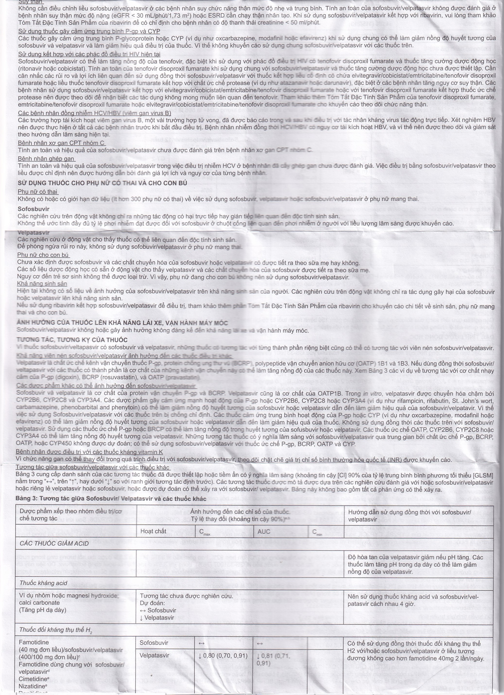 Thuốc Velsof 400mg/100mg Natco điều trị viêm gan virus C mạn tính ở người lớn (28 viên)