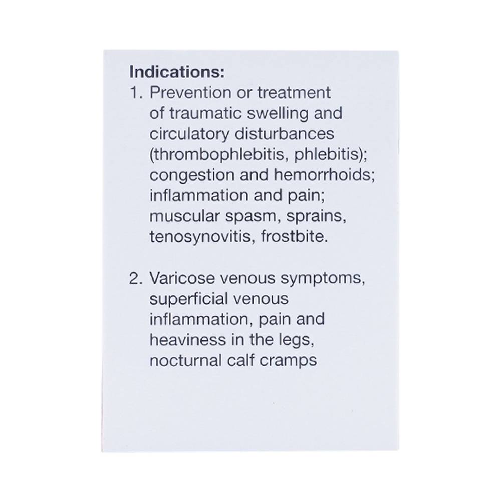 Thuốc Venosan Retard 263.2mg Dr. Willmar Schwabe điều trị viêm tĩnh mạch huyết khối (10 vỉ x 10 viên)