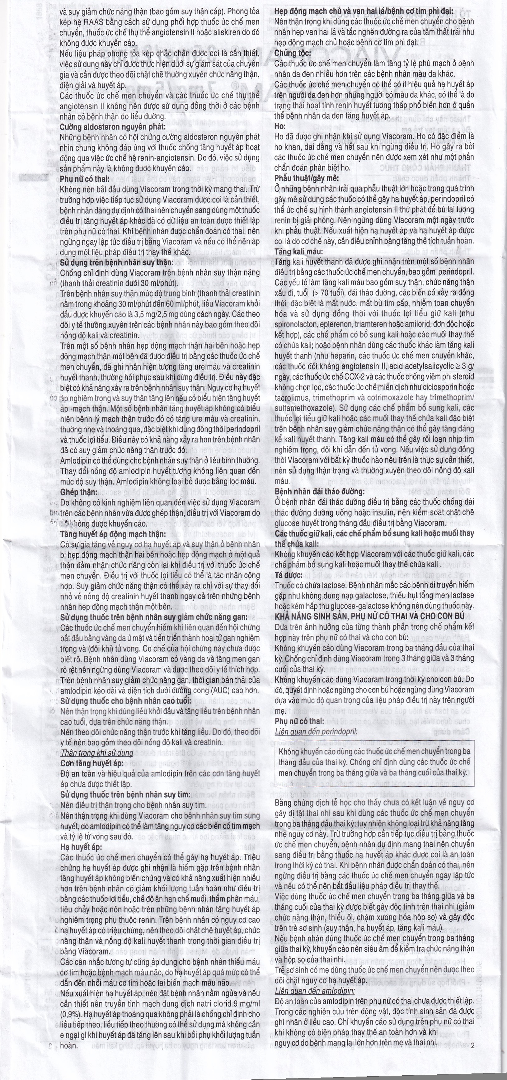 Thuốc Viacoram 3.5mg/2.5mg Servier điều trị tăng huyết áp vô căn (30 viên)