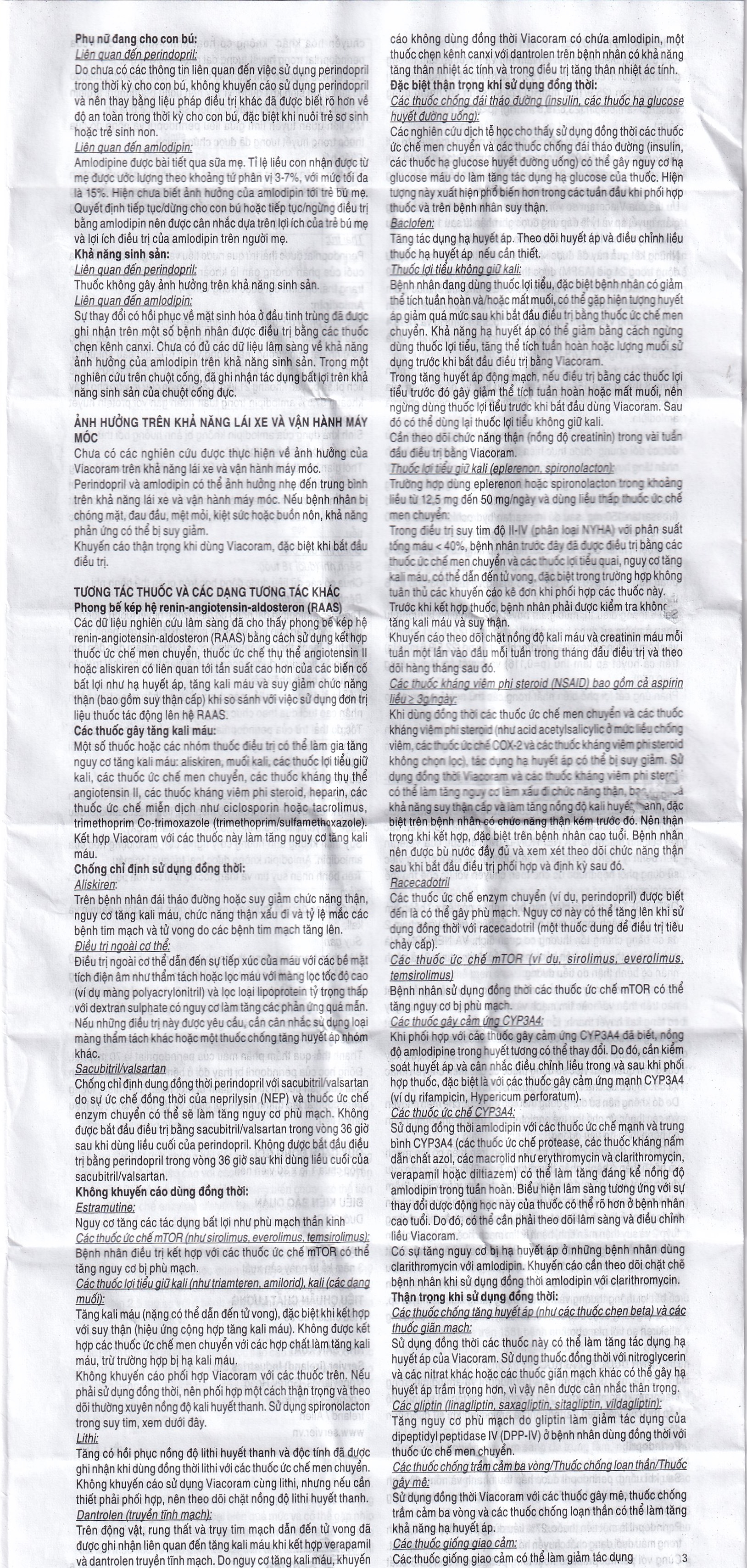 Thuốc Viacoram 3.5mg/2.5mg Servier điều trị tăng huyết áp vô căn (30 viên)