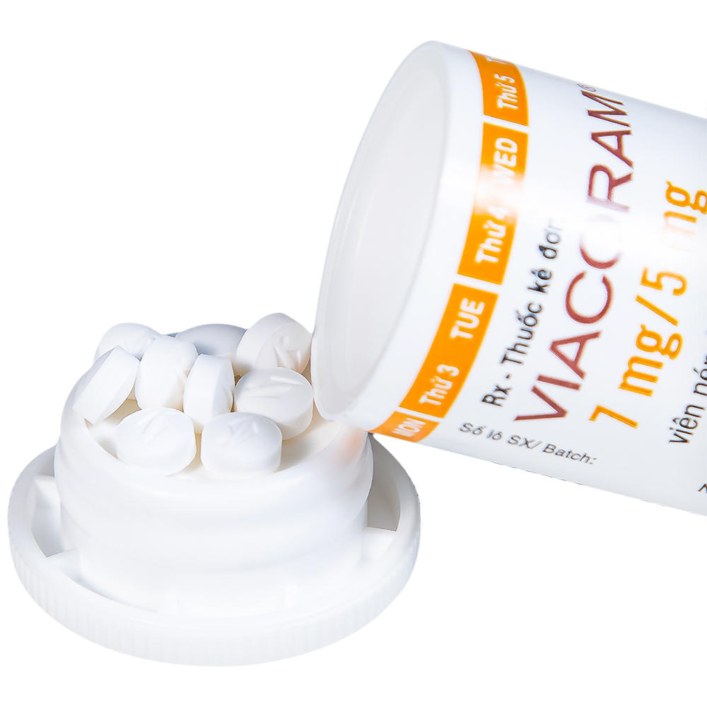 Thuốc Viacoram 7mg/5mg Servier điều trị tăng huyết áp vô căn (30 viên)