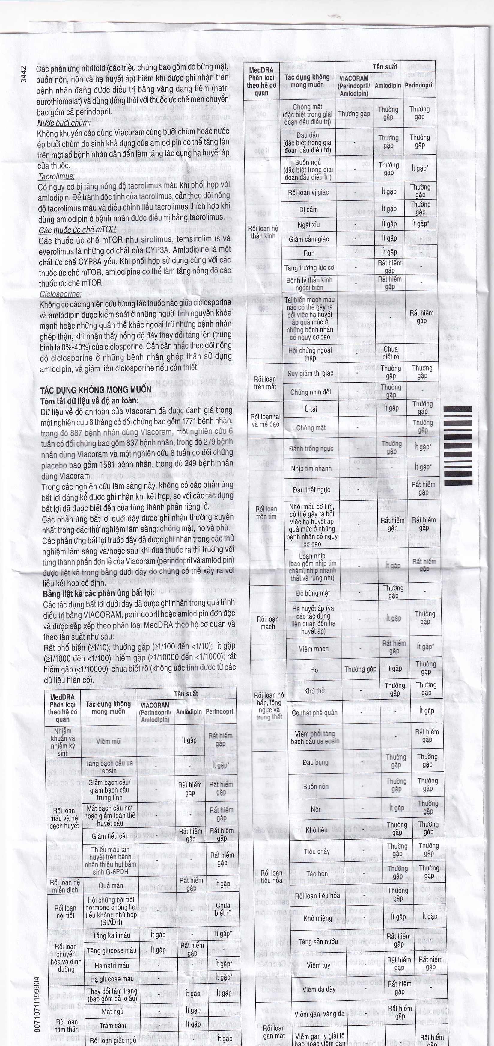 Thuốc Viacoram 7mg/5mg Servier điều trị tăng huyết áp vô căn (30 viên)