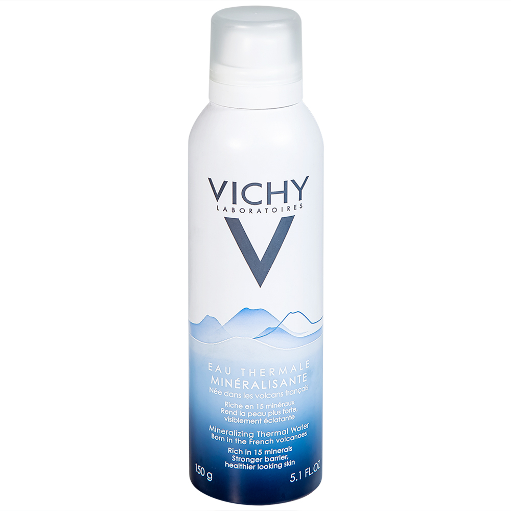 Xịt khoáng Vichy Eau Thermale Mineralizing Thermal Water cung cấp độ ẩm, làm dịu da (150ml)