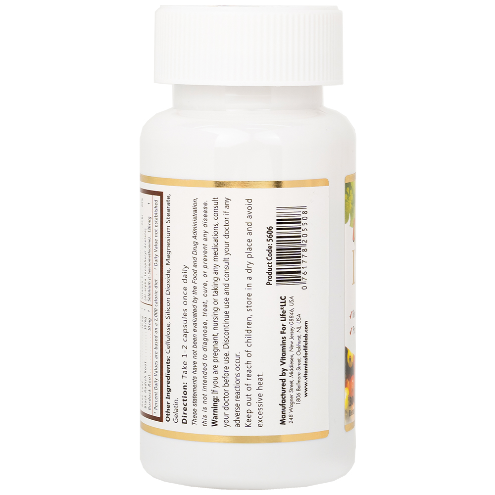 Viên uống hỗ trợ giải độc gan, giúp bảo vệ gan Ultra Liver Cleanser Vitamins For Life (30 viên)