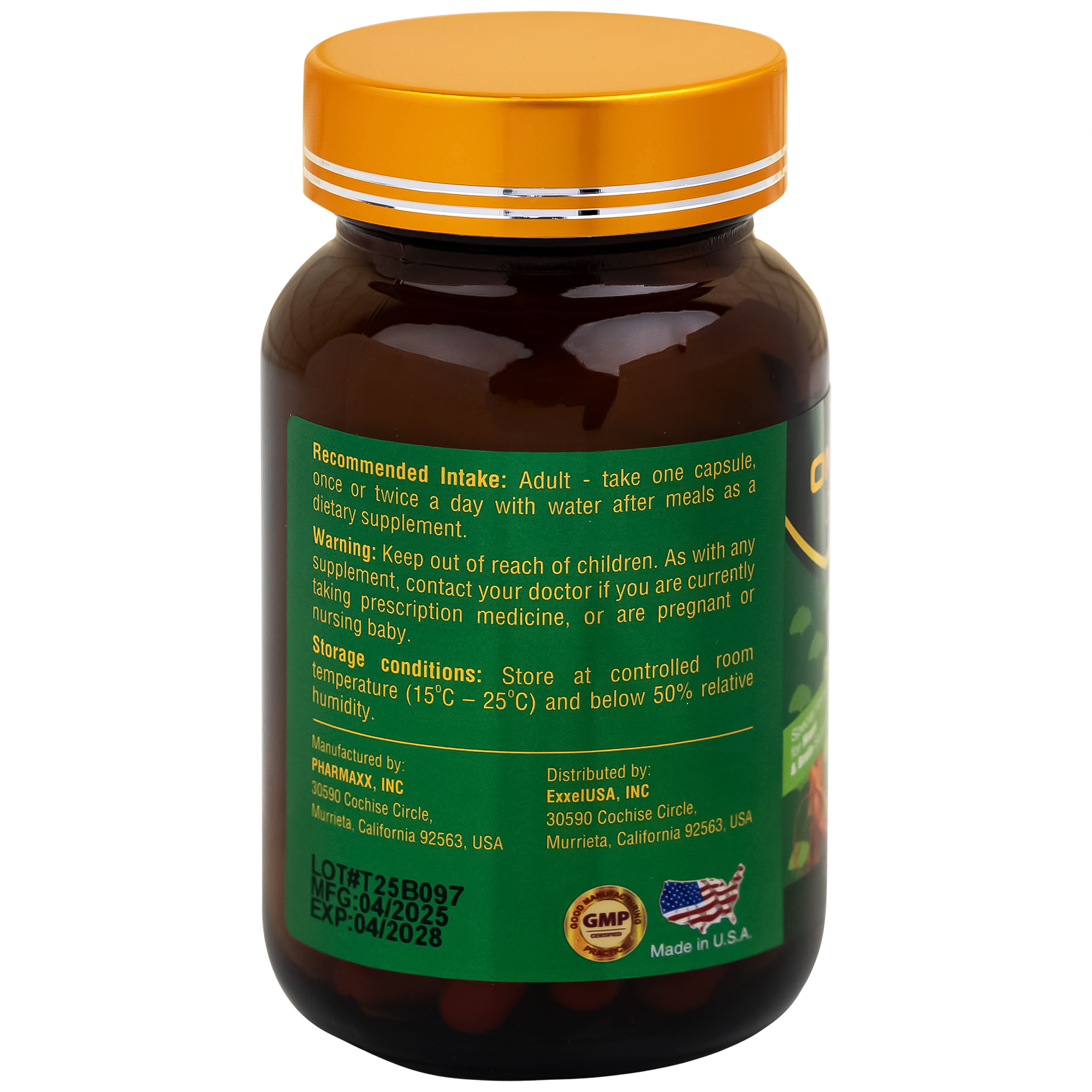 Viên uống hỗ trợ tốt cho não và tim mạch Omexxel Ginkgo 120 Premium (60 viên)