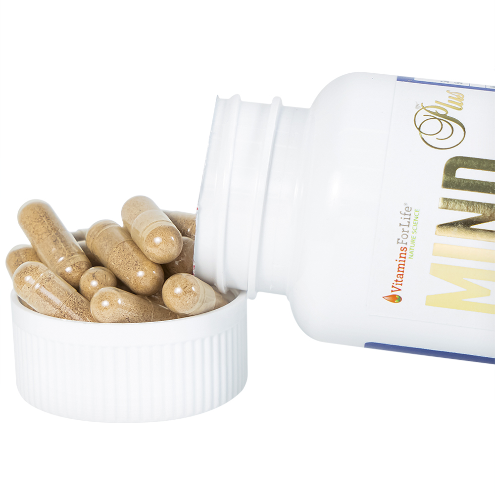 Viên uống hỗ trợ tăng tuần hoàn não, cải thiện trí nhớ Mind Plus Vitamins For Life (30 viên)