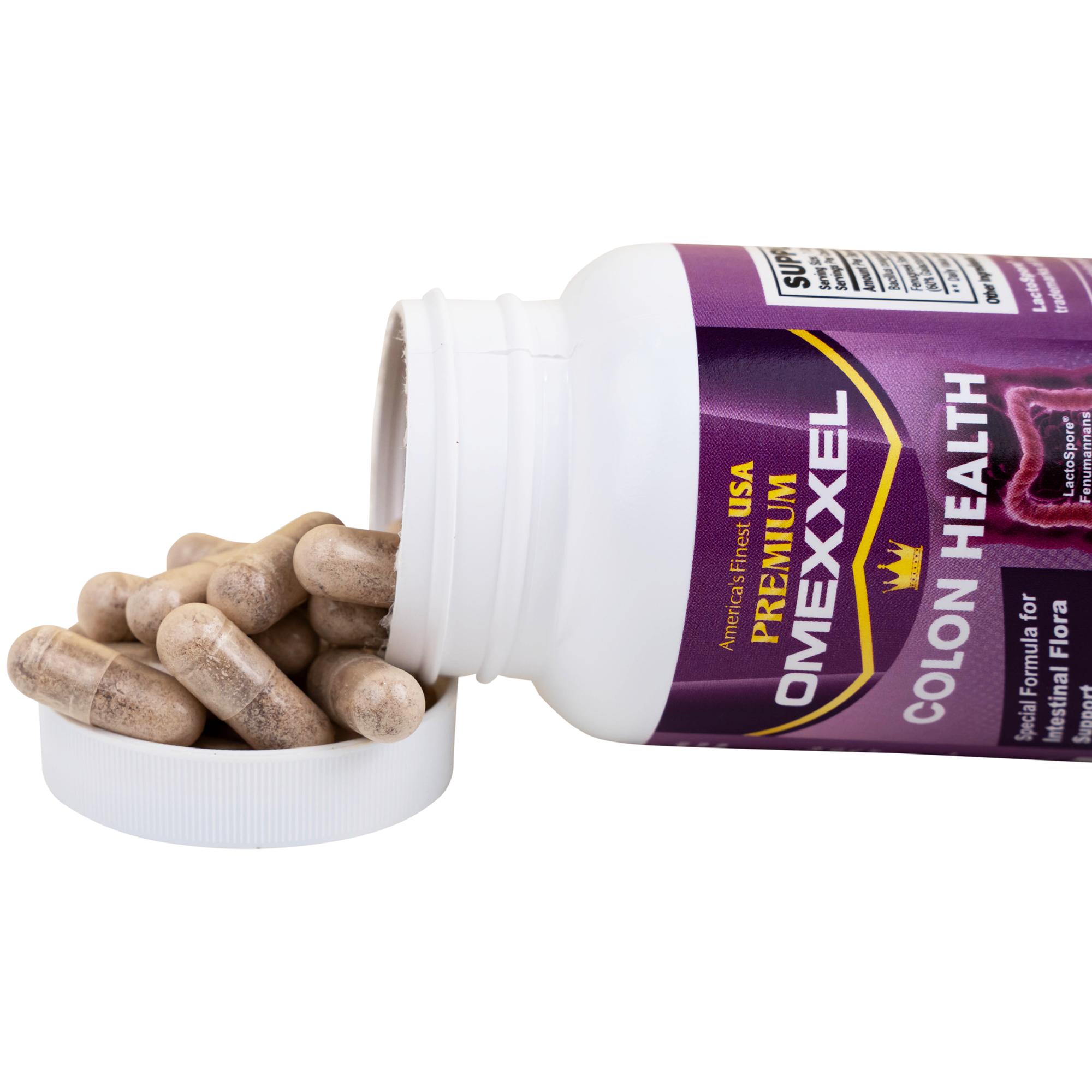 Viên uống bổ sung lợi khuẩn, hỗ trợ giảm rối loạn tiêu hóa Premium Omexxel Colon Health (60 viên)