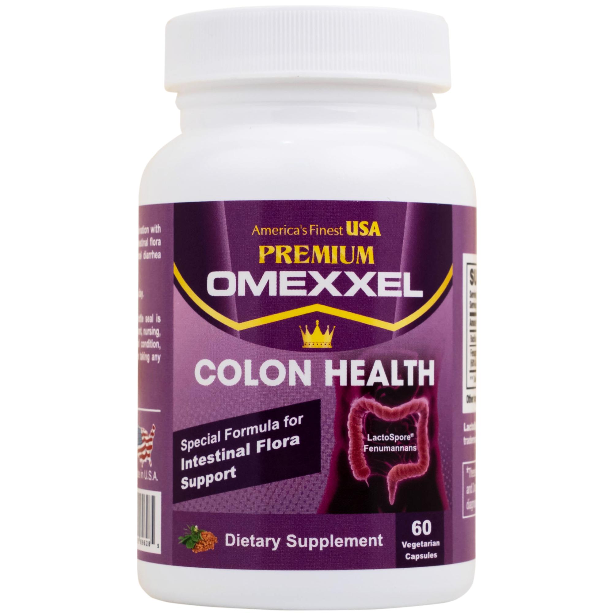 Viên uống bổ sung lợi khuẩn, hỗ trợ giảm rối loạn tiêu hóa Premium Omexxel Colon Health (60 viên)