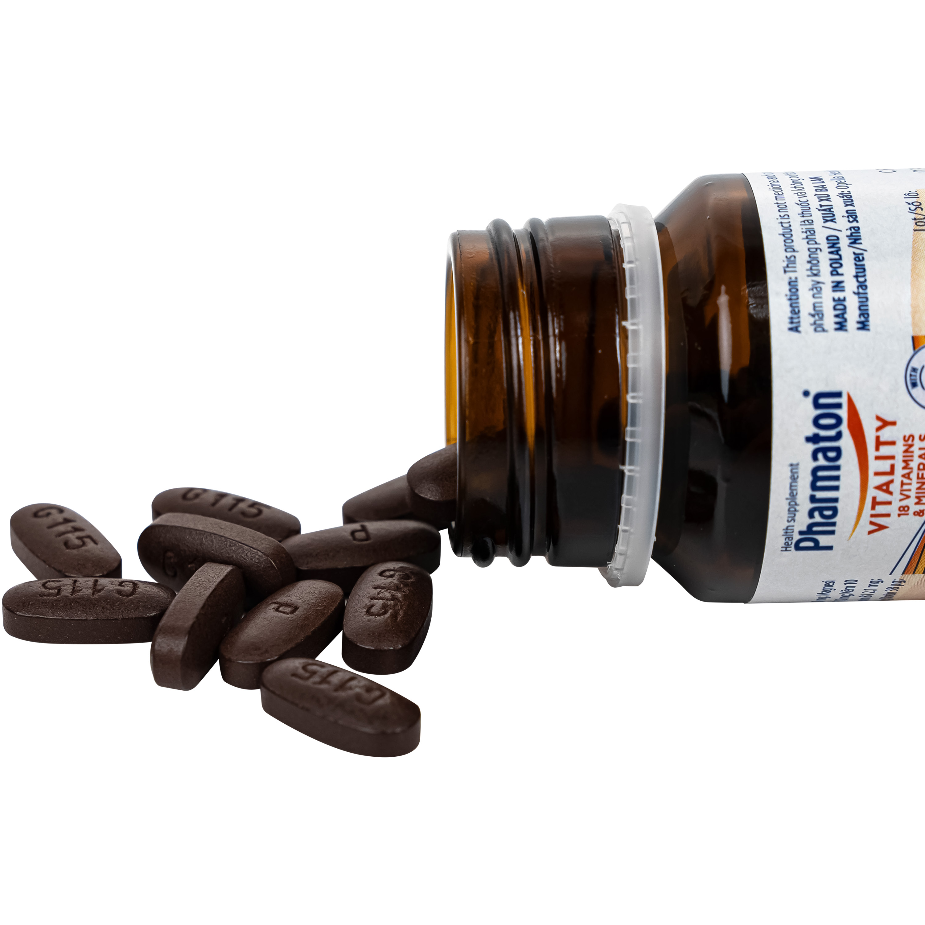 Viên uống bổ sung năng lượng Pharmaton Vitality Sanofi hỗ trợ cải thiện tình trạng mệt mỏi, căng thẳng, nâng cao sức đề kháng (30 viên)