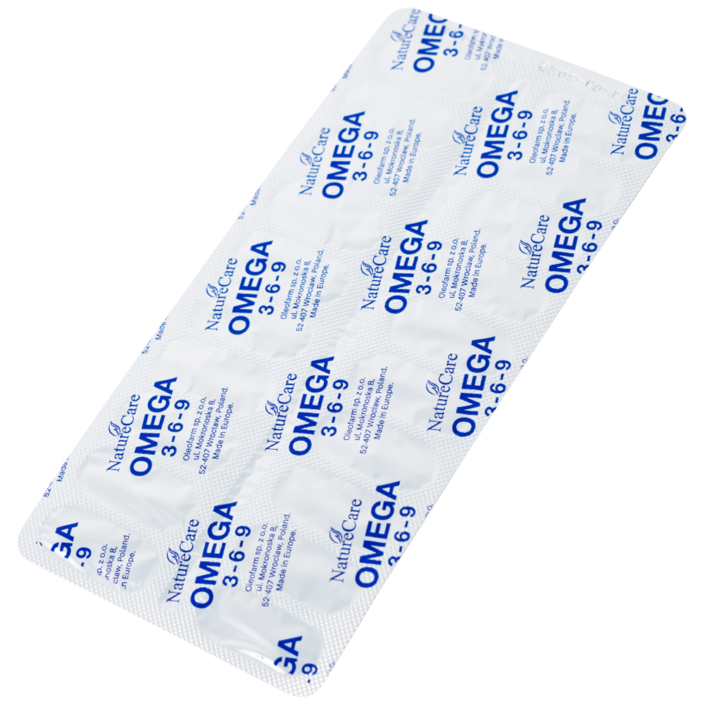 Viên uống bổ sung Omega 3-6-9, tốt cho tim mạch, não và mắt, giảm nguy cơ xơ vữa động mạch Omega 3-6-9 NatureCare (6 vỉ x 20 viên)